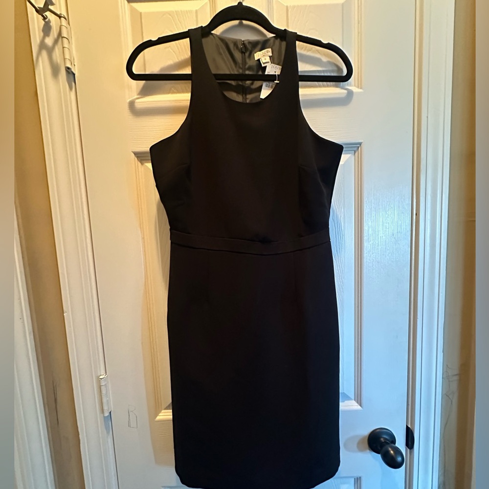 JCrew Sleeveless Sheath Dress with Hidden Pockets